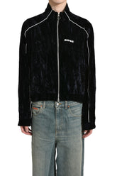 SHRUNKEN TRACK JACKET / BLK