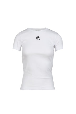 MOON LOGO JERSEY SS BABY FIT T-SHIRT / WHT