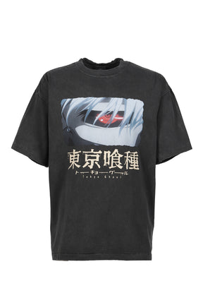 S/S T-SHIRT (KANEKI BACK BORN) / BLK 
