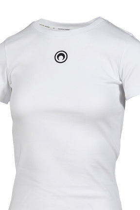 MOON LOGO JERSEY SS BABY FIT T-SHIRT / WHT