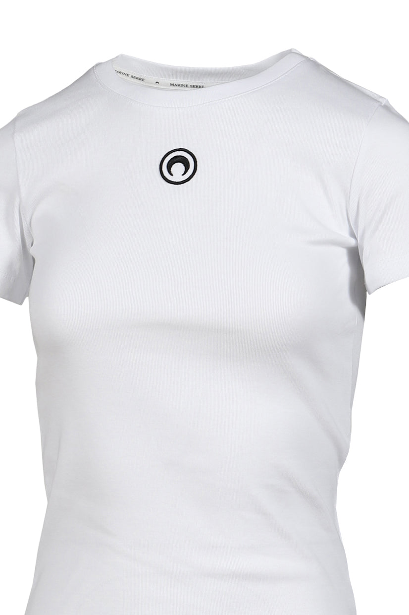 MOON LOGO JERSEY SS BABY FIT T-SHIRT / WHT
