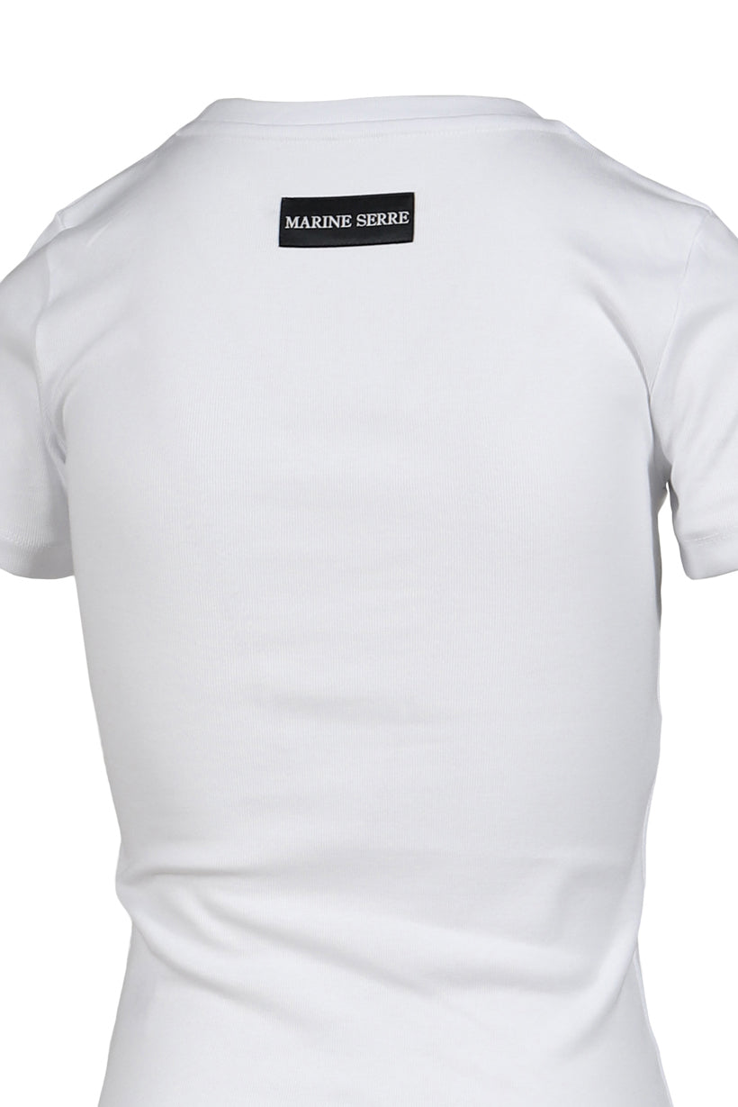 MOON LOGO JERSEY SS BABY FIT T-SHIRT / WHT