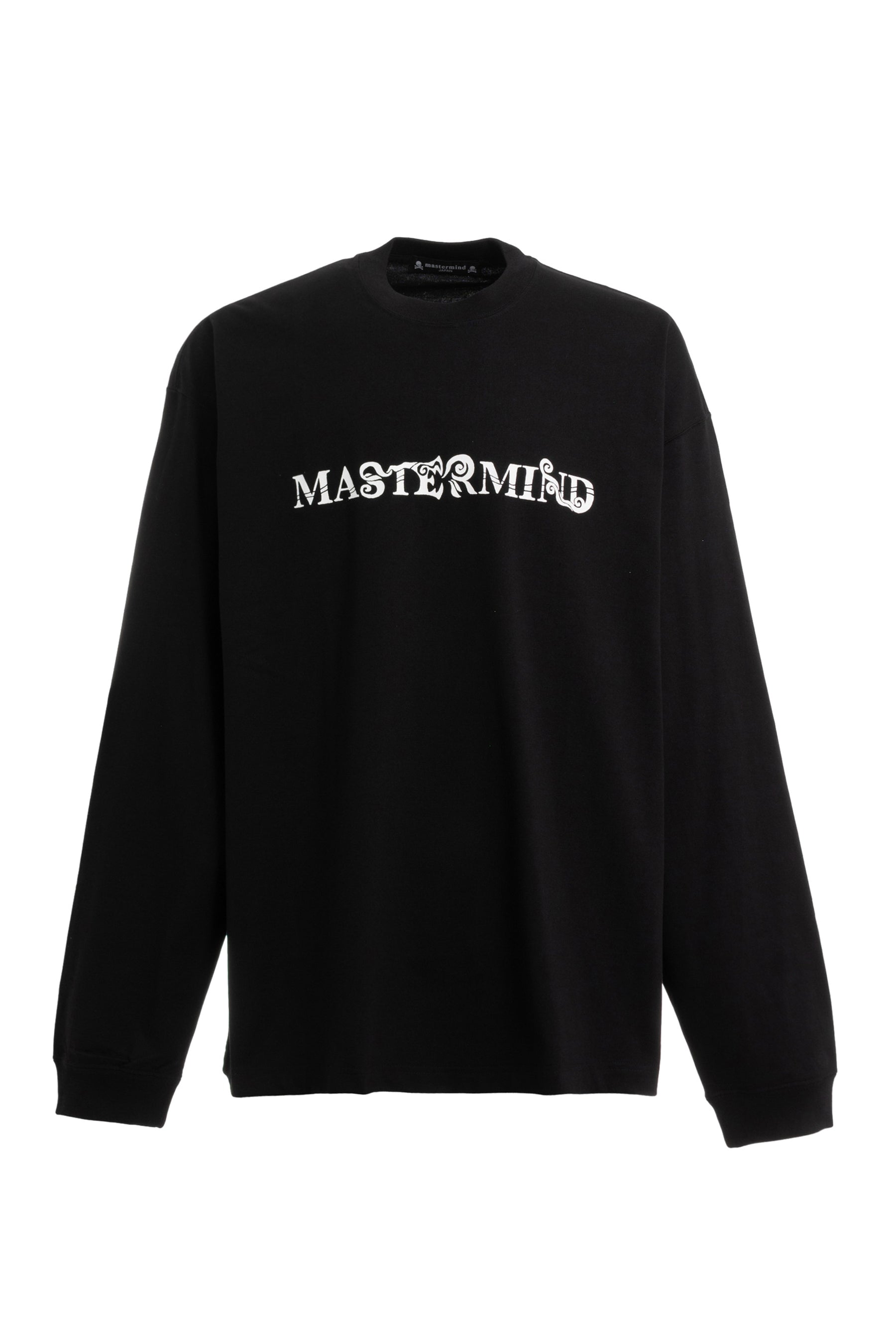 MASTERMIND マスターマインド FW23 MIKEY LS TEE / BLK WHT -NUBIAN