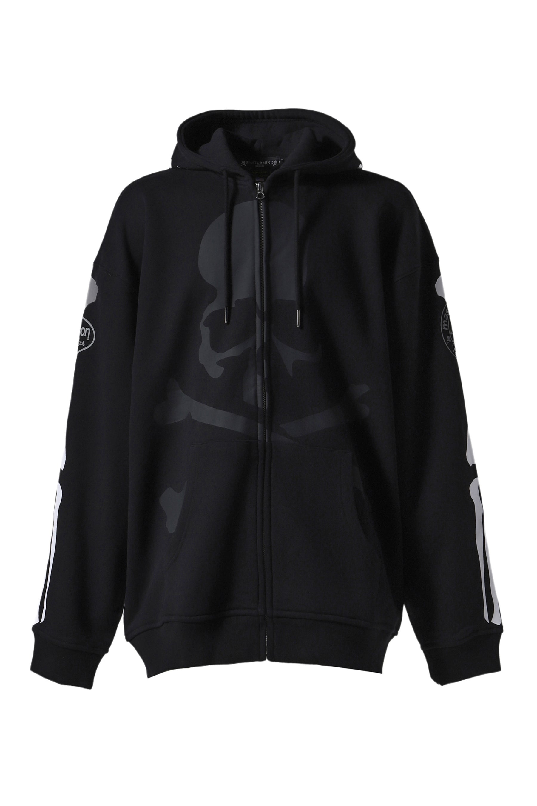 BONE HOODIE BOXY FIT / BLK