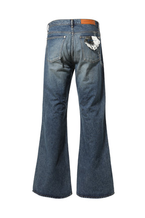 MASU / MASUBOYS BOOT-CUT JEANS (FADED)-