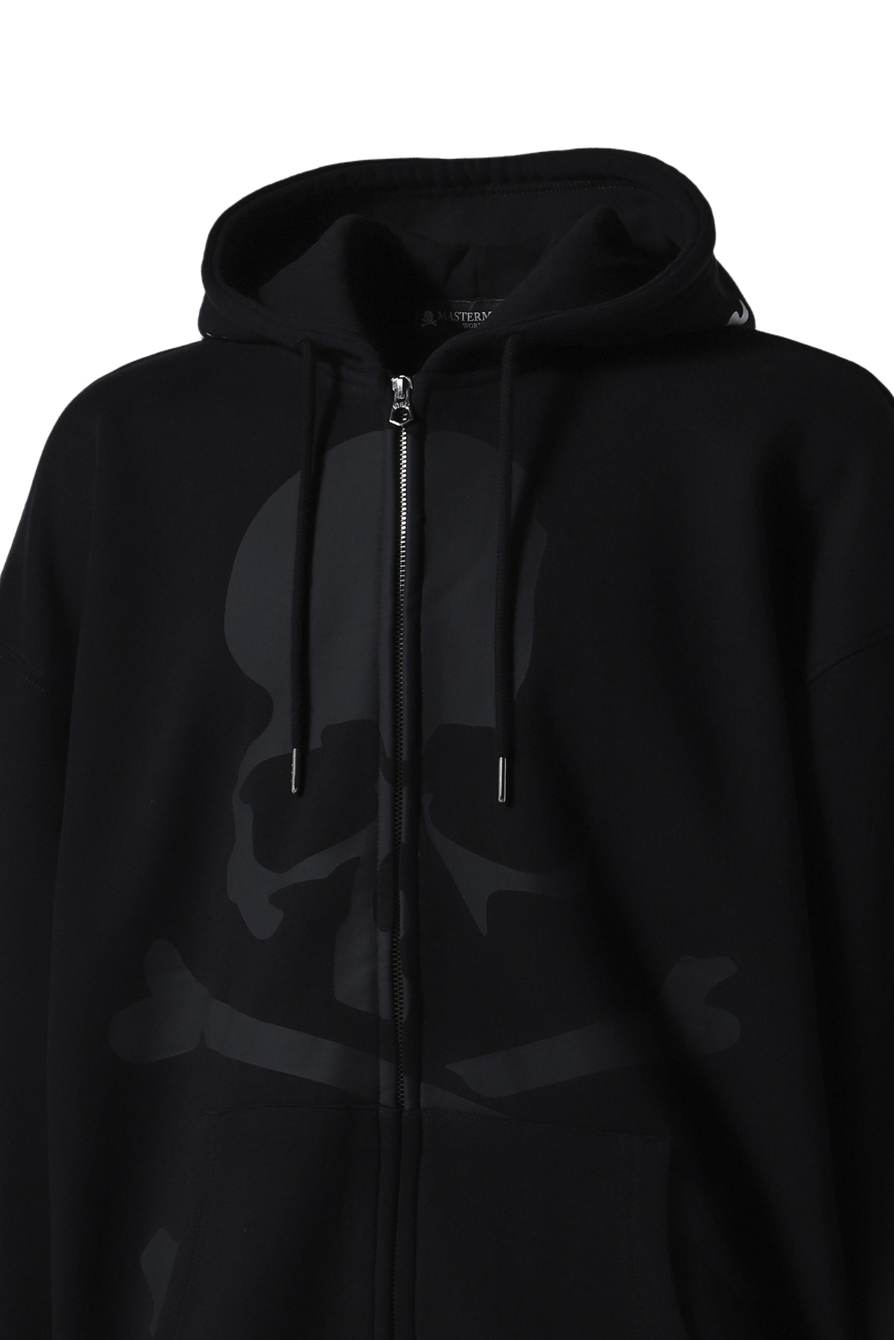 BONE HOODIE BOXY FIT / BLK