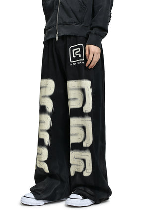 R LOGO FASTER FLIGHT / MECHANIC BLK