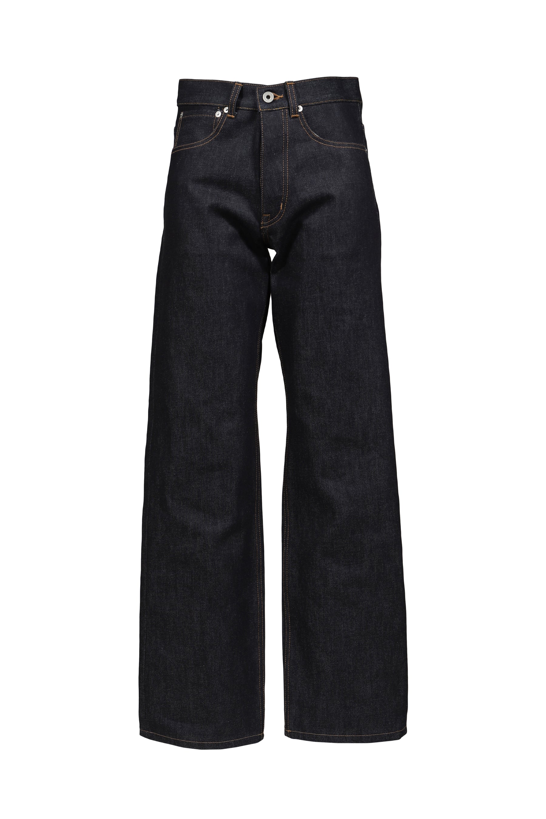 "STRAIGHT" RIGID DENIM PANTS / IND