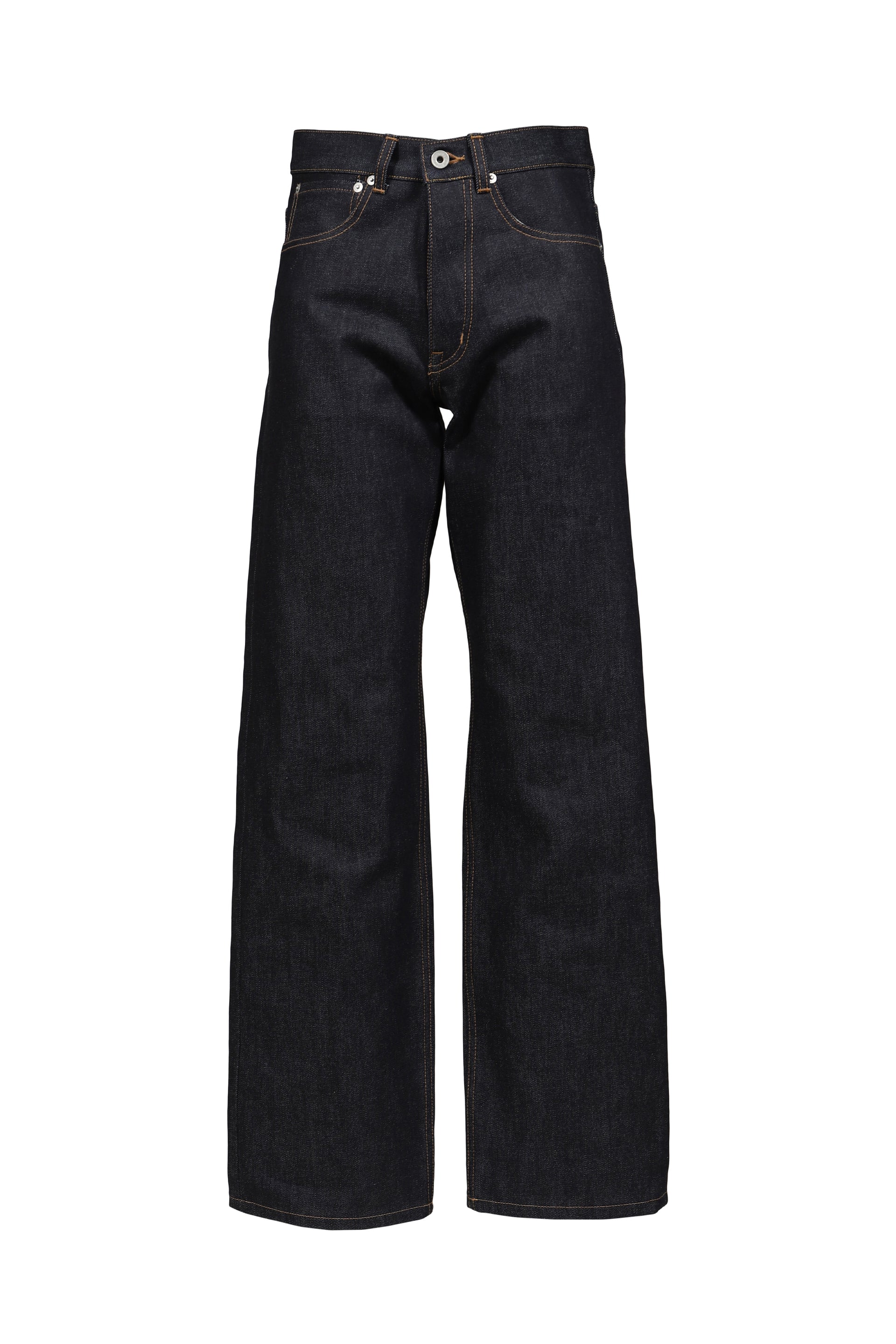 "STRAIGHT" RIGID DENIM PANTS / IND