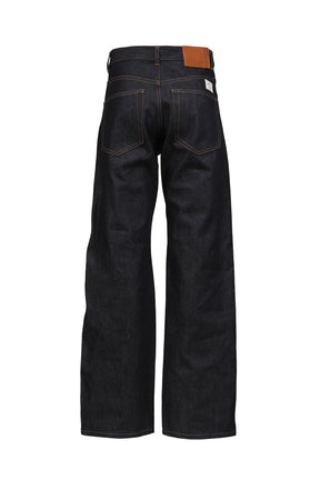 "STRAIGHT" RIGID DENIM PANTS / IND