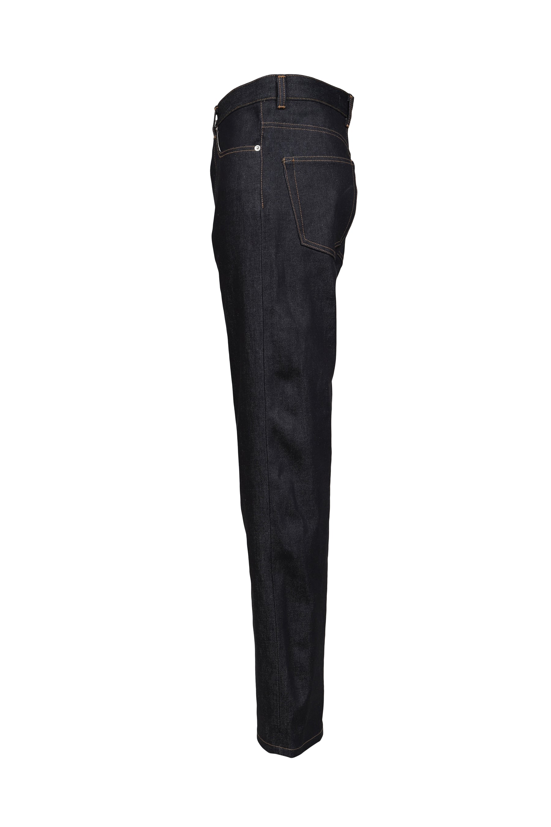 "STRAIGHT" RIGID DENIM PANTS / IND