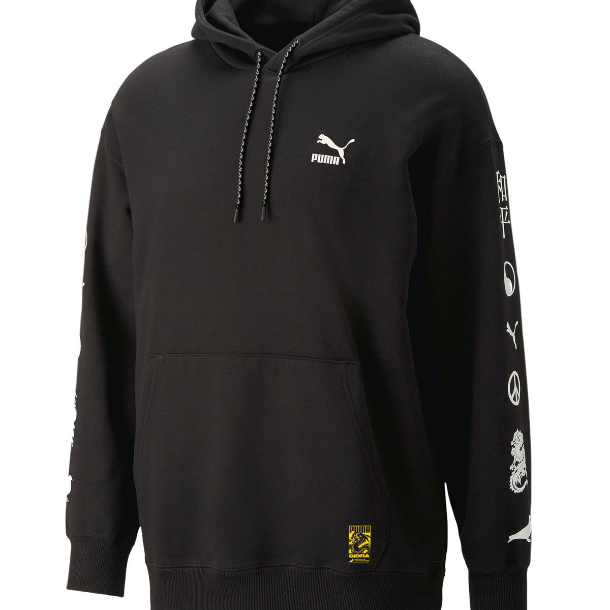 PUMA × STAPLE SS23 PUMA X STAPLE GRAFFIC HOODIE / BLK -NUBIAN