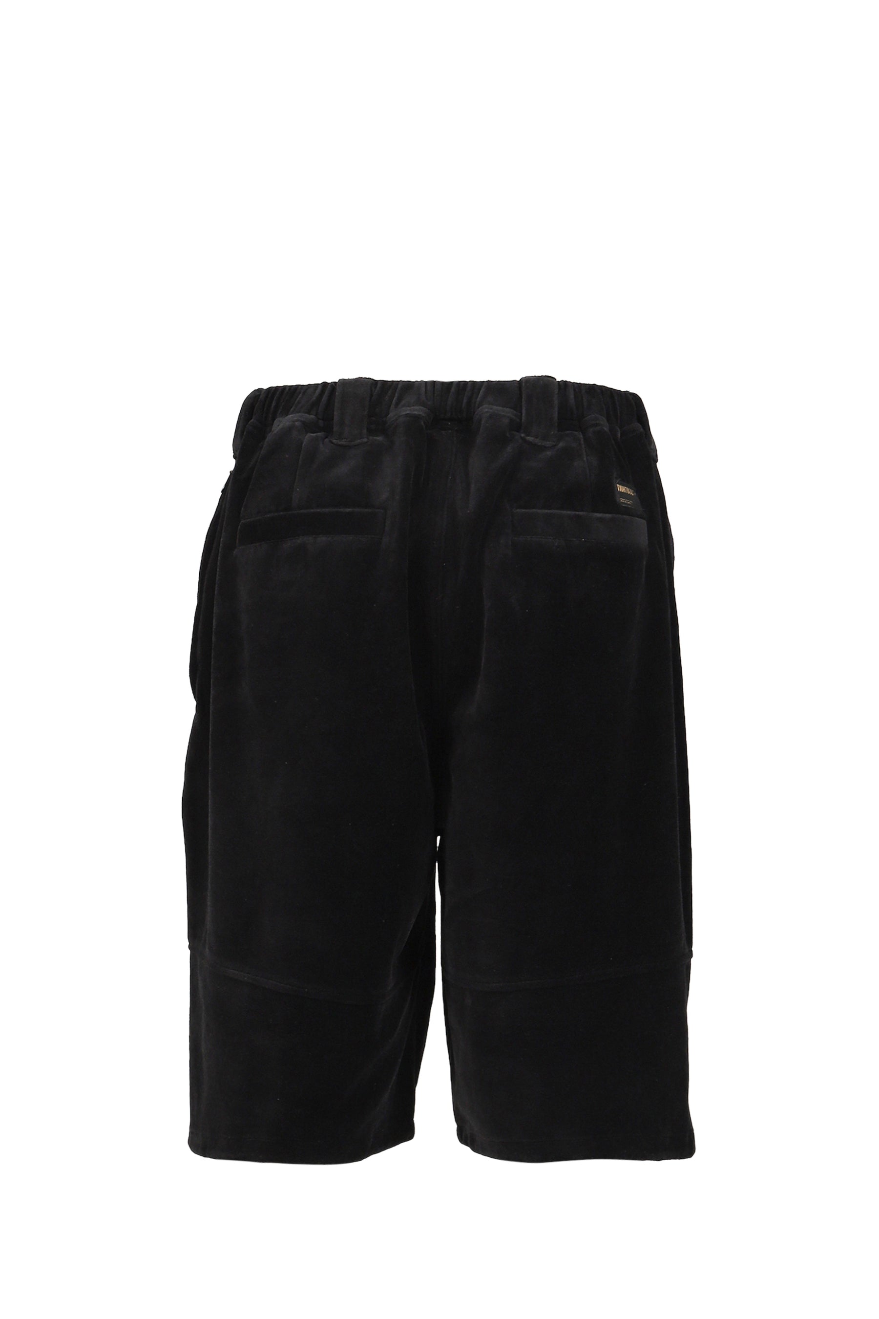 TBPR / VELOUR BIG SHORTS / BLK
