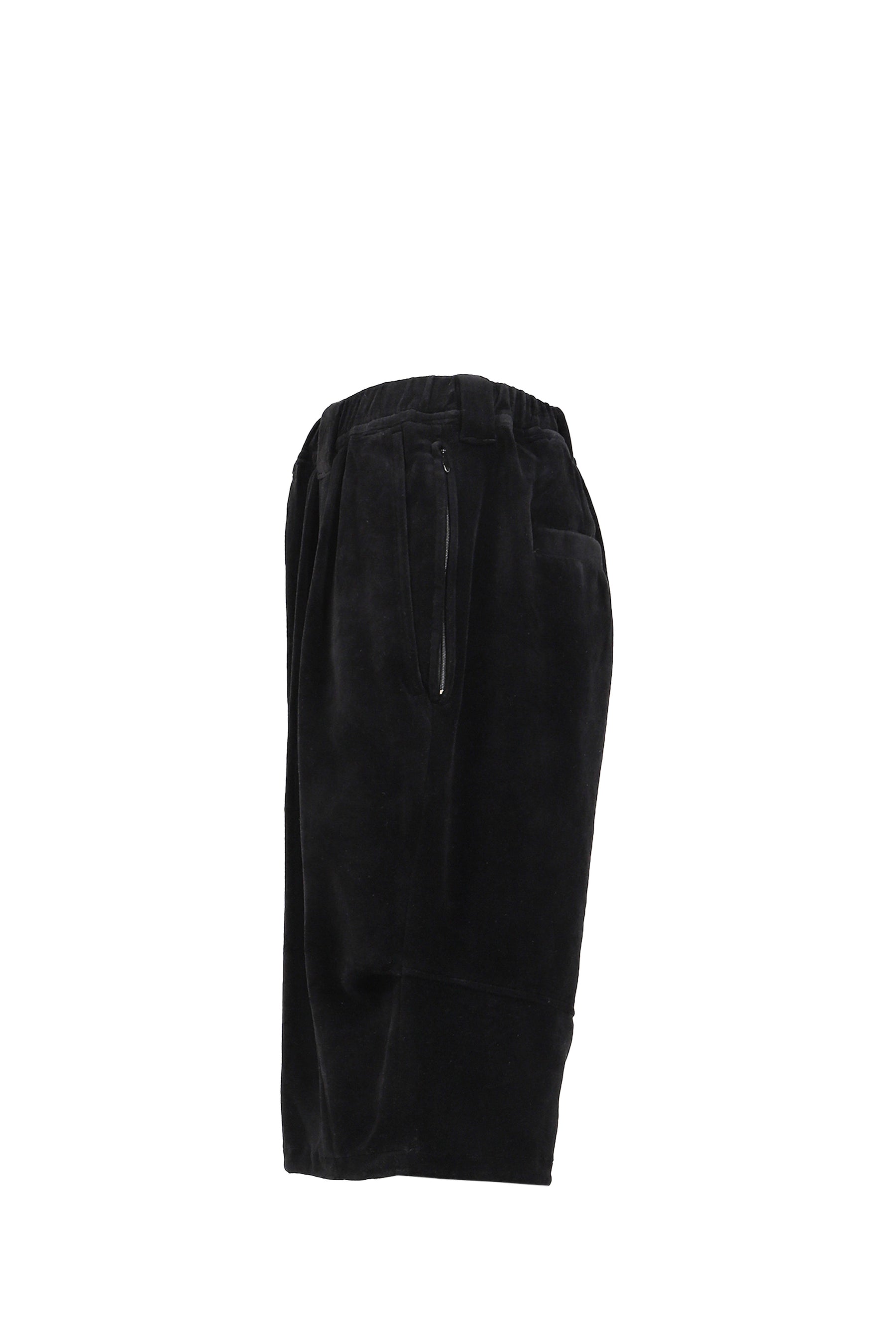 TBPR / VELOUR BIG SHORTS / BLK