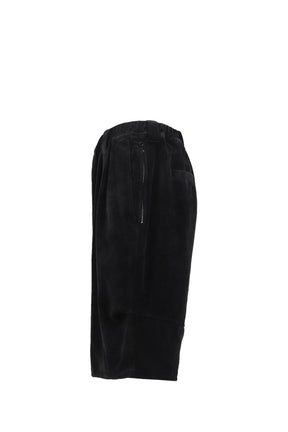 TBPR / VELOUR BIG SHORTS / BLK