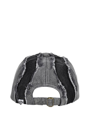 DISTRESSED CAP / BLK