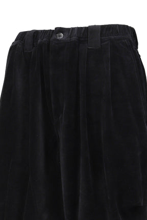TBPR / VELOUR BIG SHORTS / BLK