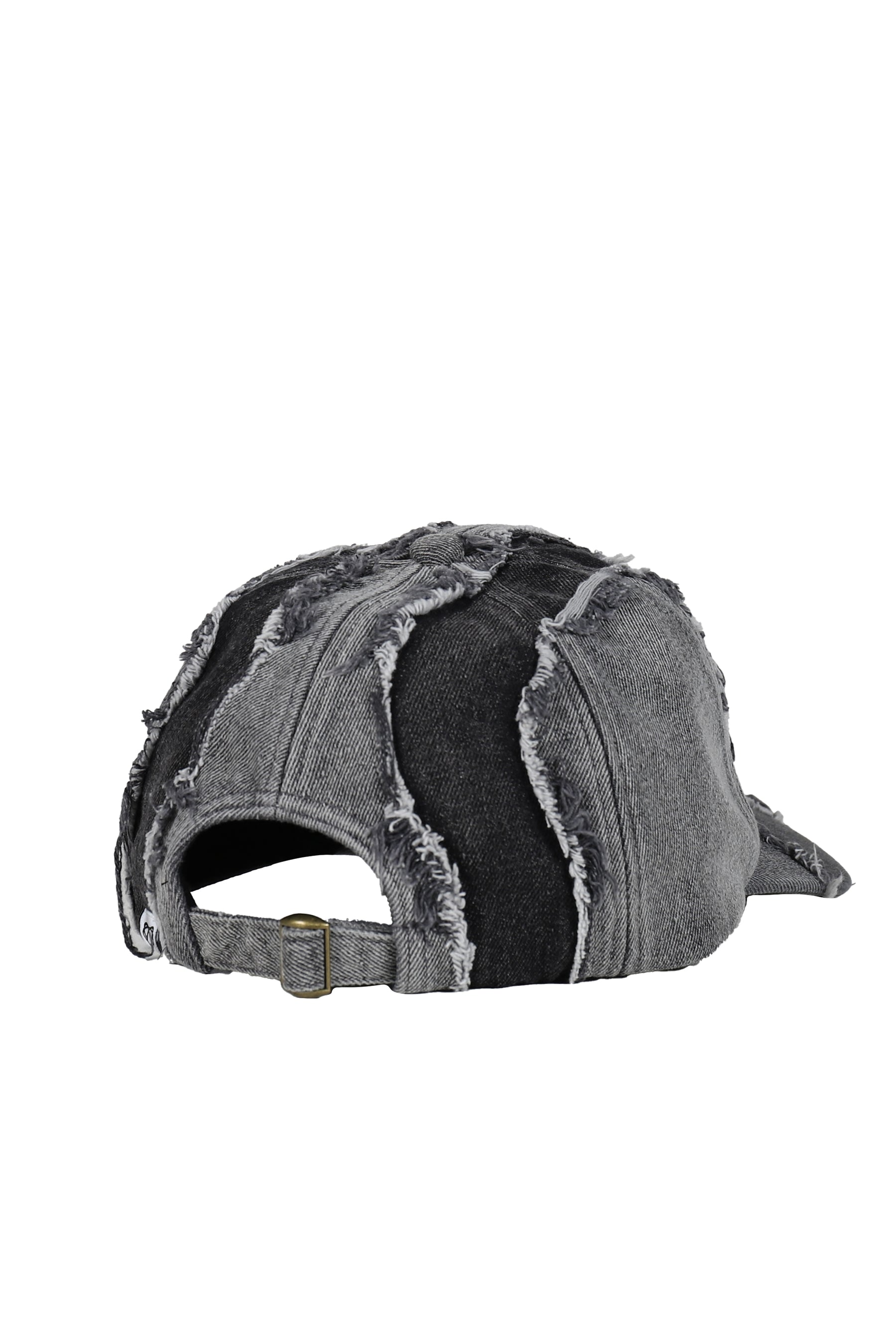 DISTRESSED CAP / BLK