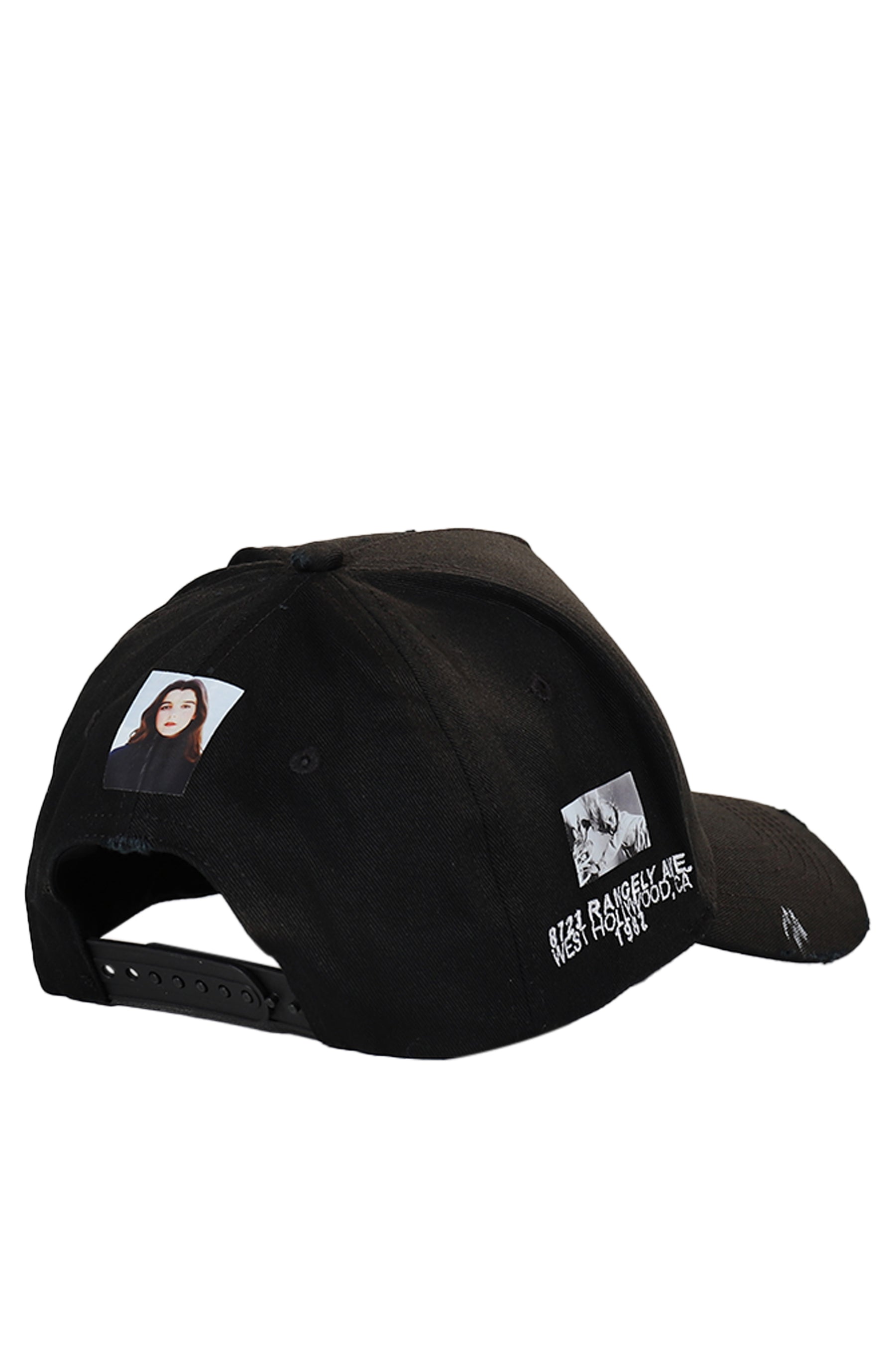 RANGELY 2 HIGH CROWN HAT / VTG BLK