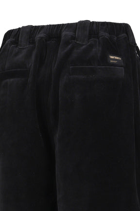 TBPR / VELOUR BIG SHORTS / BLK