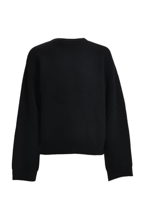 ROUTE KNIT SWEATER / BLK