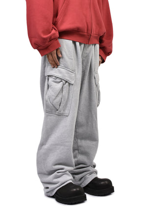 CARGO SWEATS V2 / HEATHER GRY