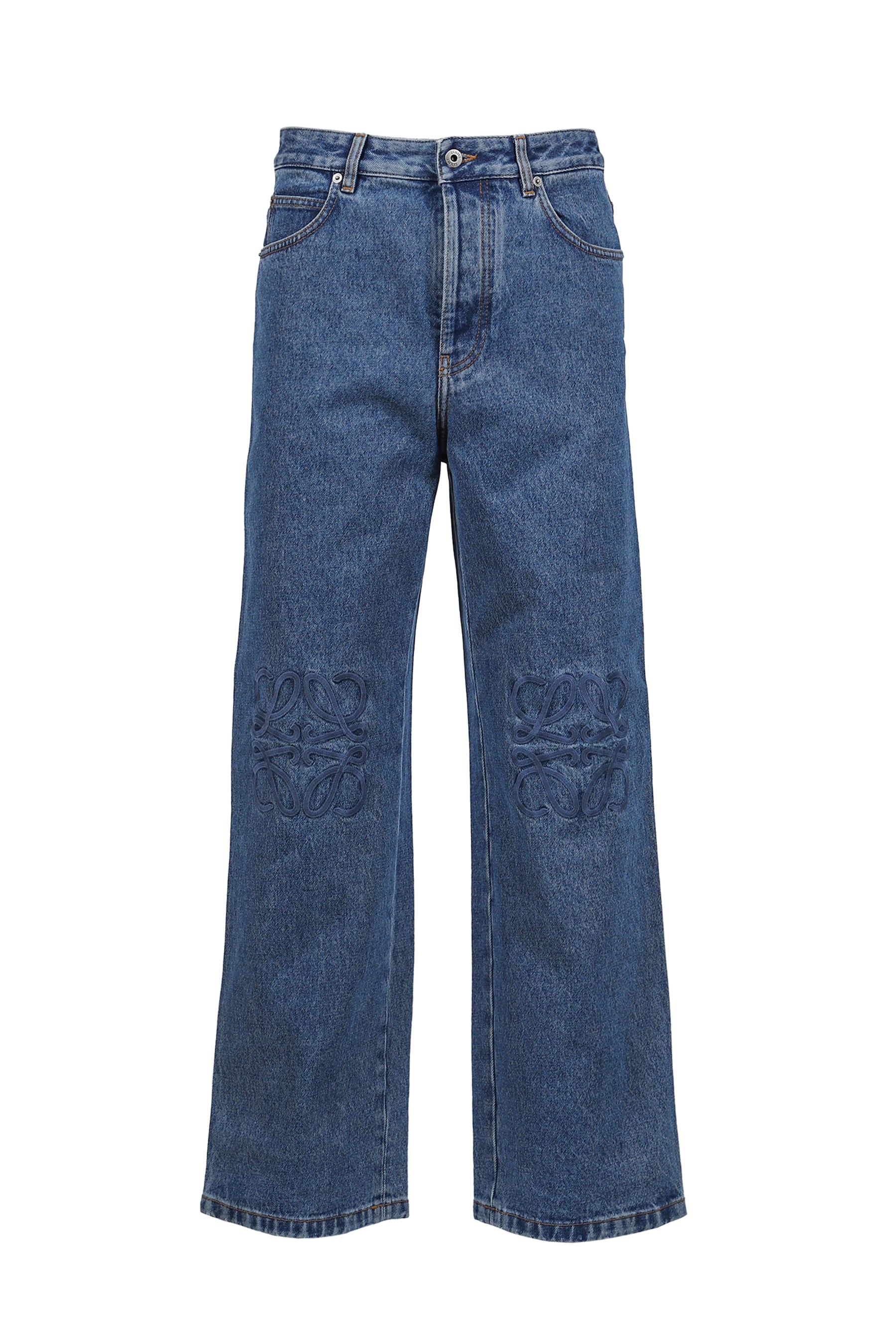 ANAGRAM BAGGY JEANS AF / MID BLUE DENIM 