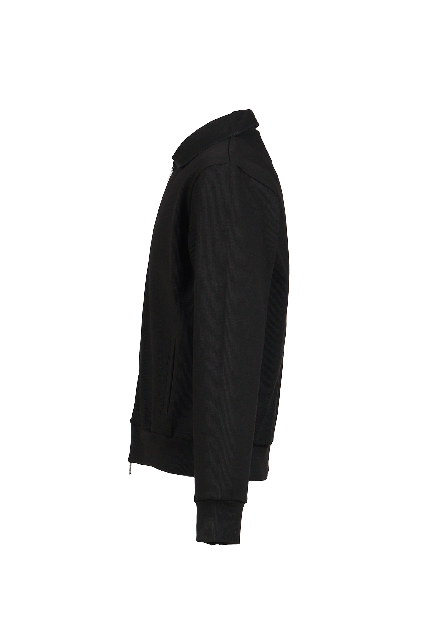 CITIES' ZIP CARDIGAN / BLK