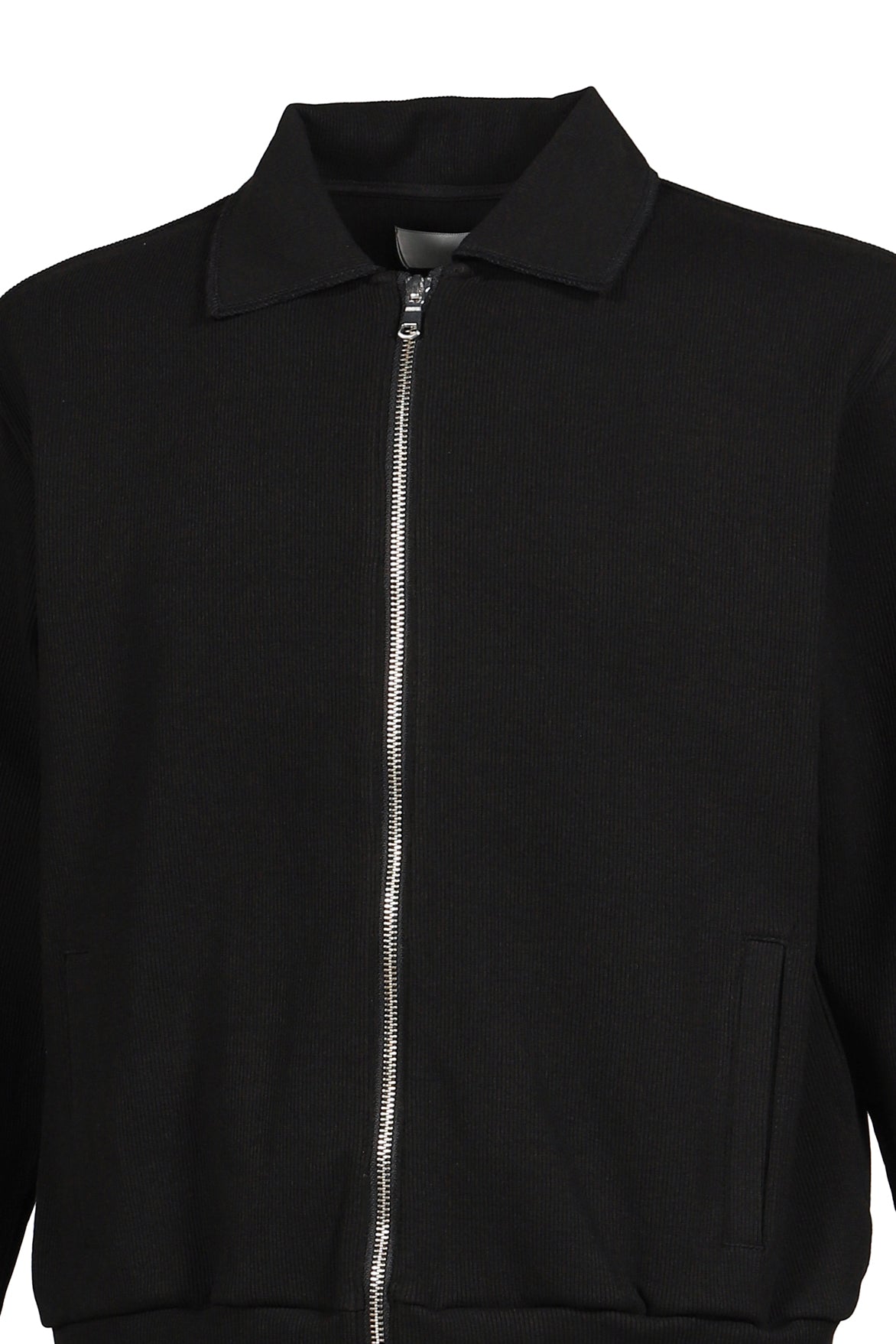 CITIES' ZIP CARDIGAN / BLK
