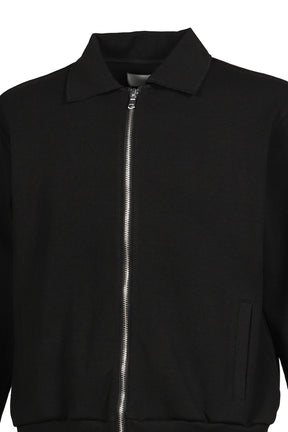 CITIES' ZIP CARDIGAN / BLK