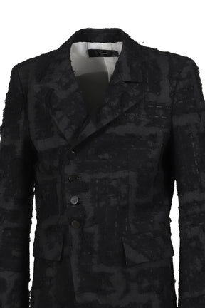 DIRTY MARKS TAILORED JACKET(DUST CHECK) / CHA