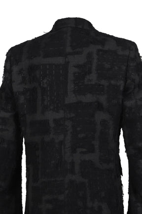 DIRTY MARKS TAILORED JACKET(DUST CHECK) / CHA