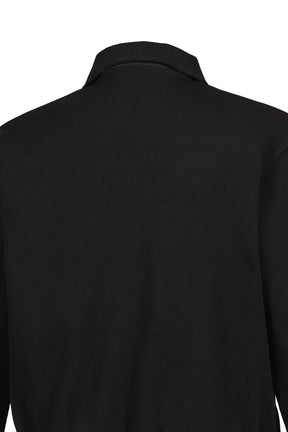 CITIES' ZIP CARDIGAN / BLK