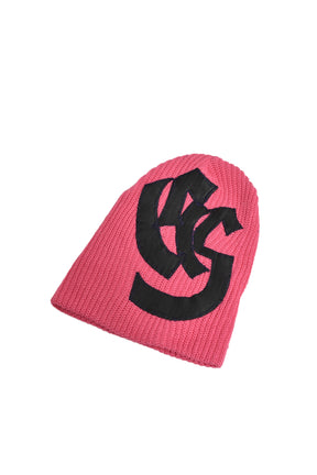 OG  LOGO BEANIE / PINK