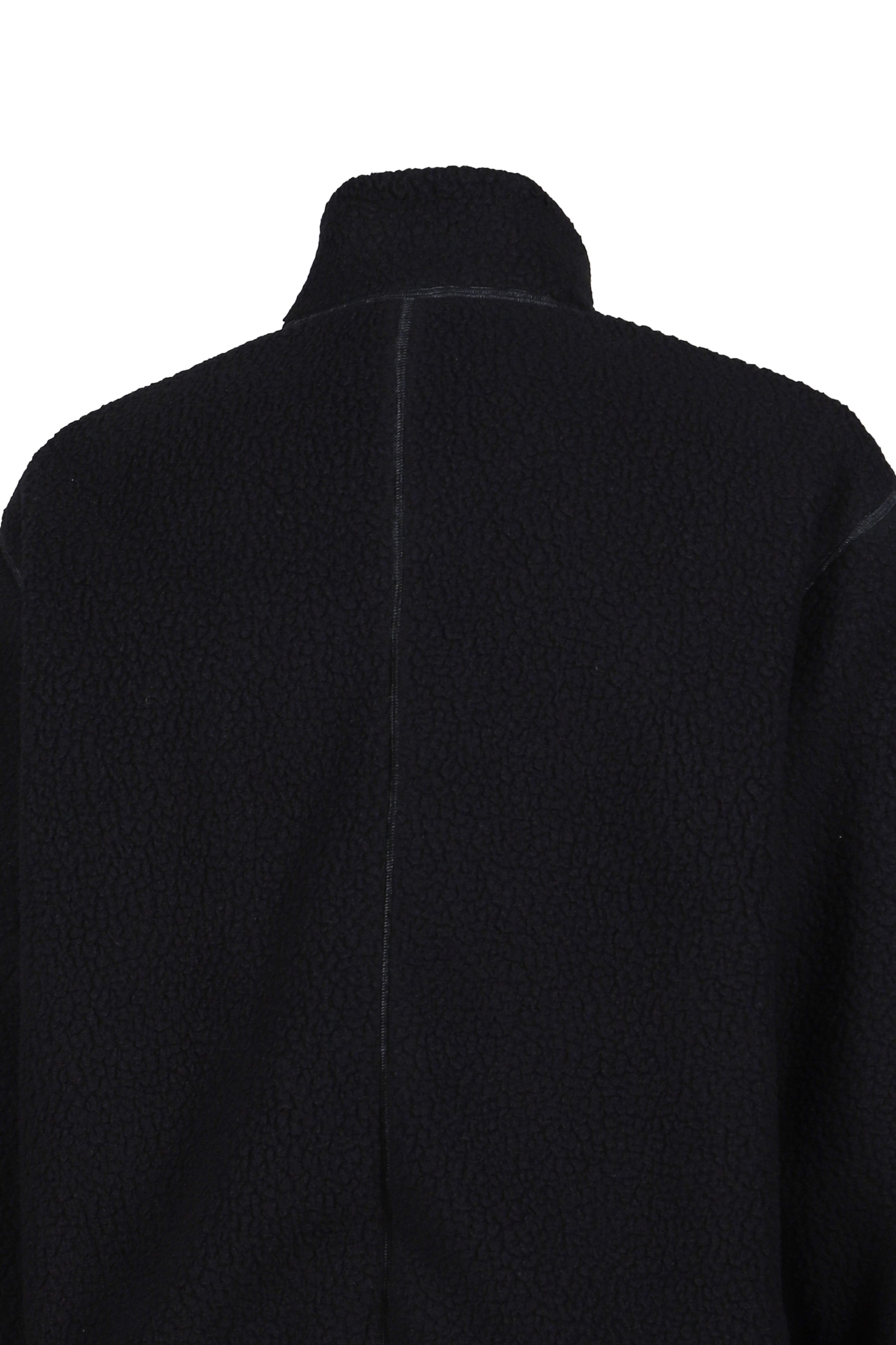 FLEECE LINER NYLON ZIP UP JACKET / WEATHER MJ CONNECTION / BLK 