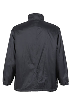 FLEECE LINER NYLON ZIP UP JACKET / WEATHER MJ CONNECTION / BLK 