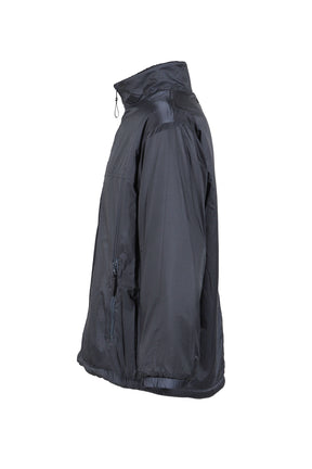 FLEECE LINER NYLON ZIP UP JACKET / WEATHER MJ CONNECTION / BLK 