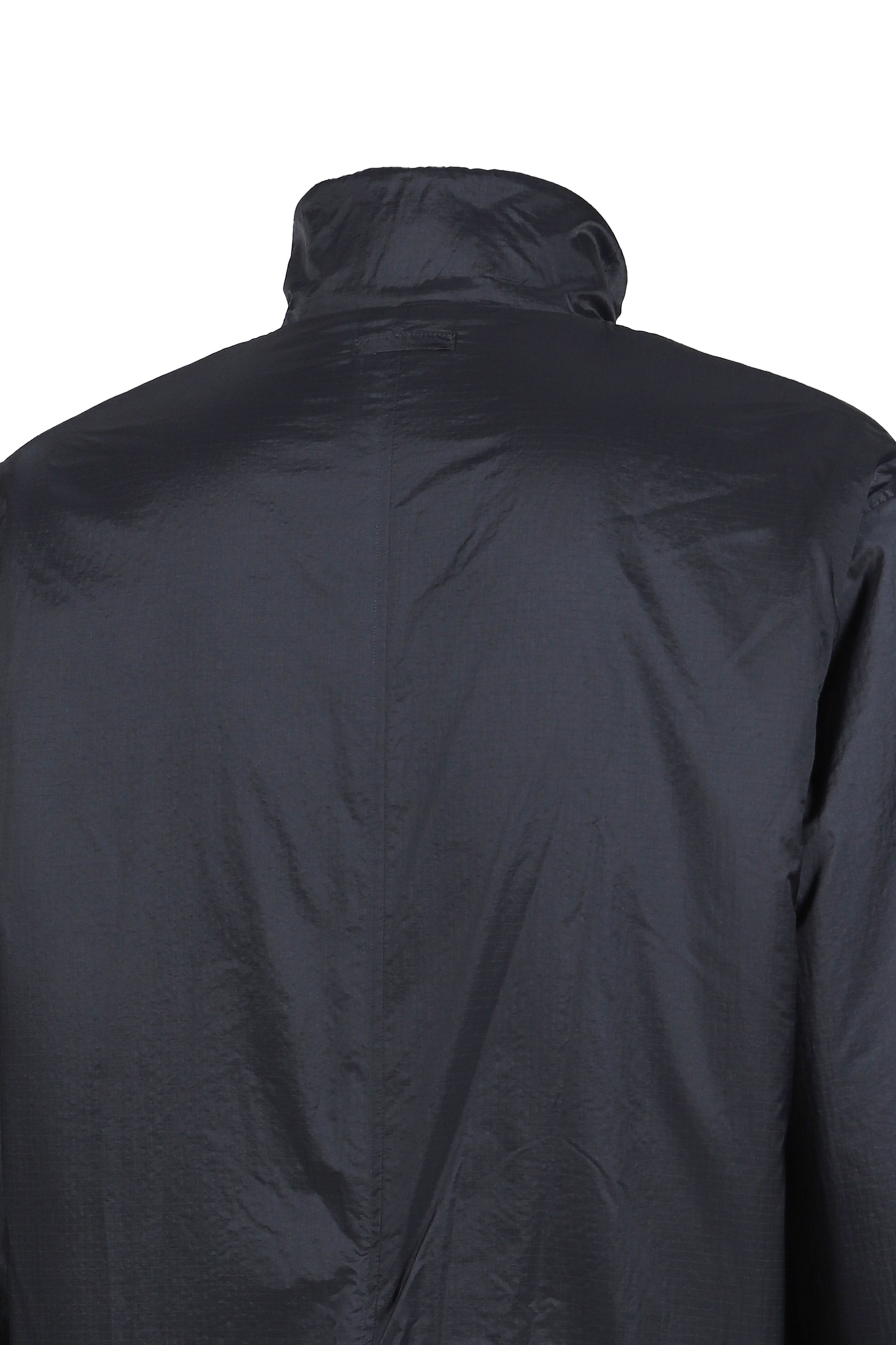 FLEECE LINER NYLON ZIP UP JACKET / WEATHER MJ CONNECTION / BLK 