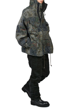 RIP & REPAIR WASHED BLACK JEAN (20TH EXCLUSIVE) / BLK