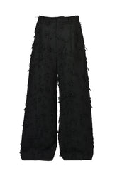 BORO JACQARD SLACKS / BLK