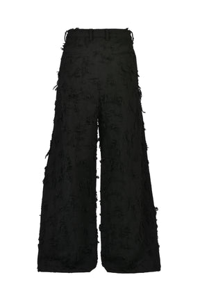 BORO JACQARD SLACKS / BLK