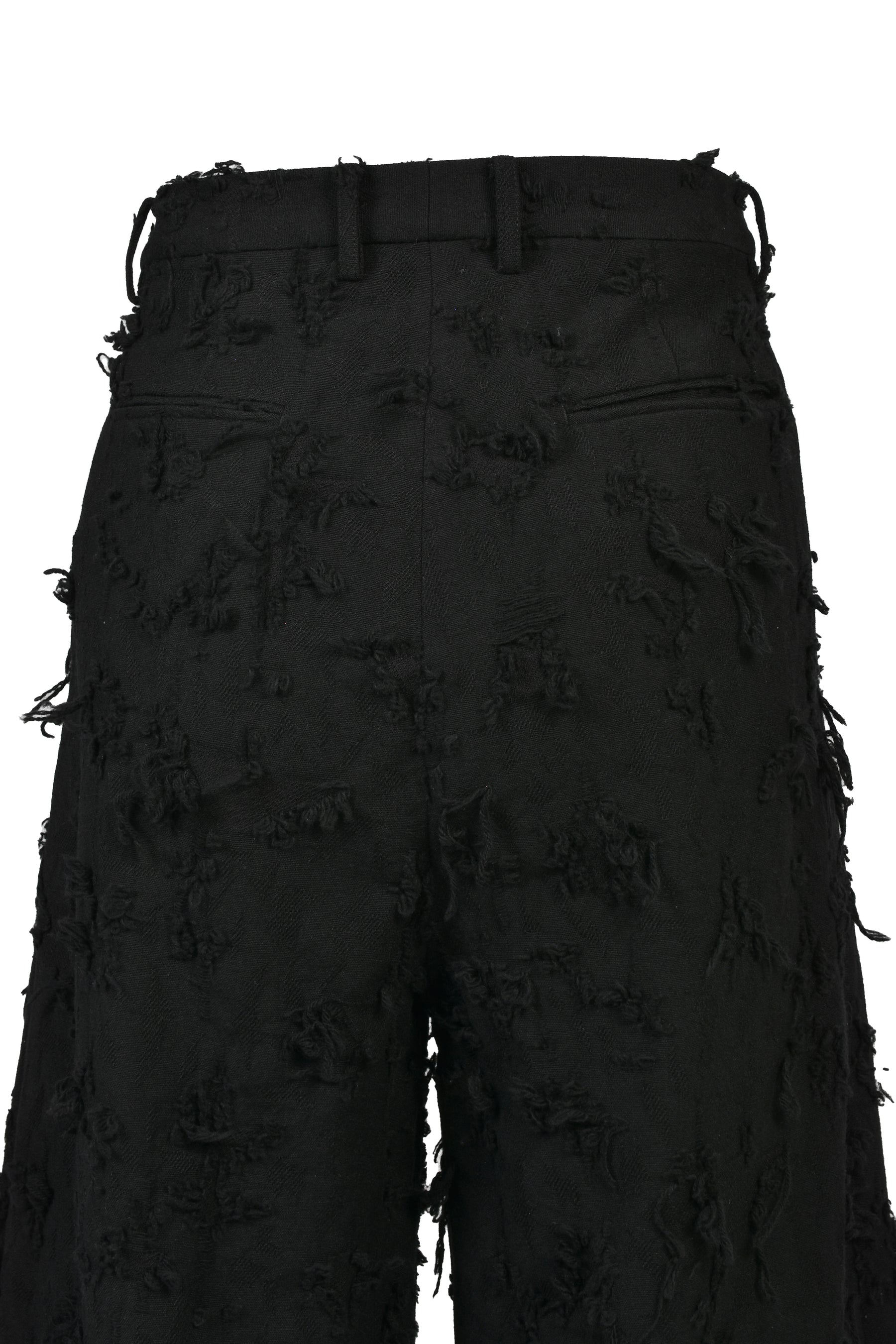 BORO JACQARD SLACKS / BLK