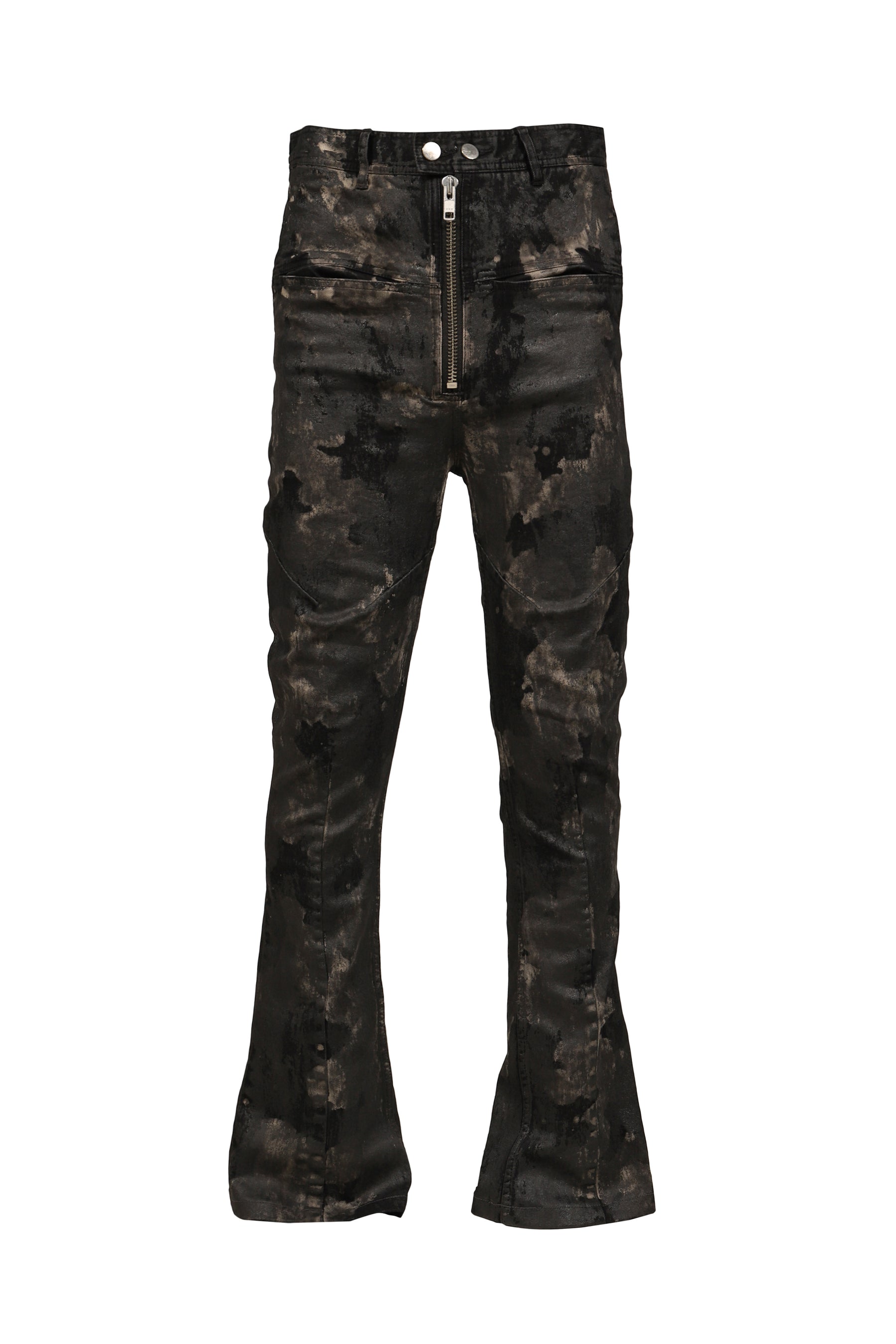 RUSTY WAXED FLARE CUT / RUSTY BLK