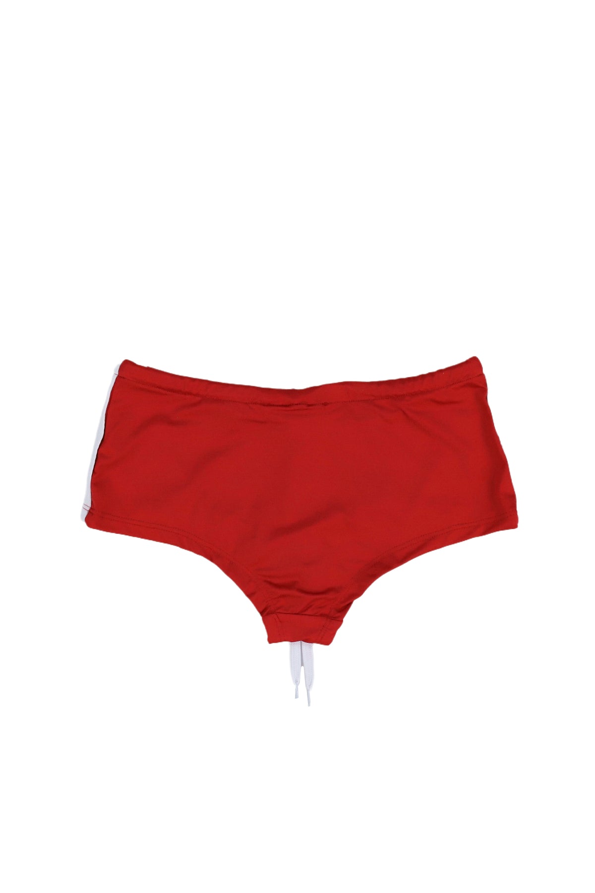 NOT YOUR CHEERLEADER FOOTBALL MINI SHORTS / RED