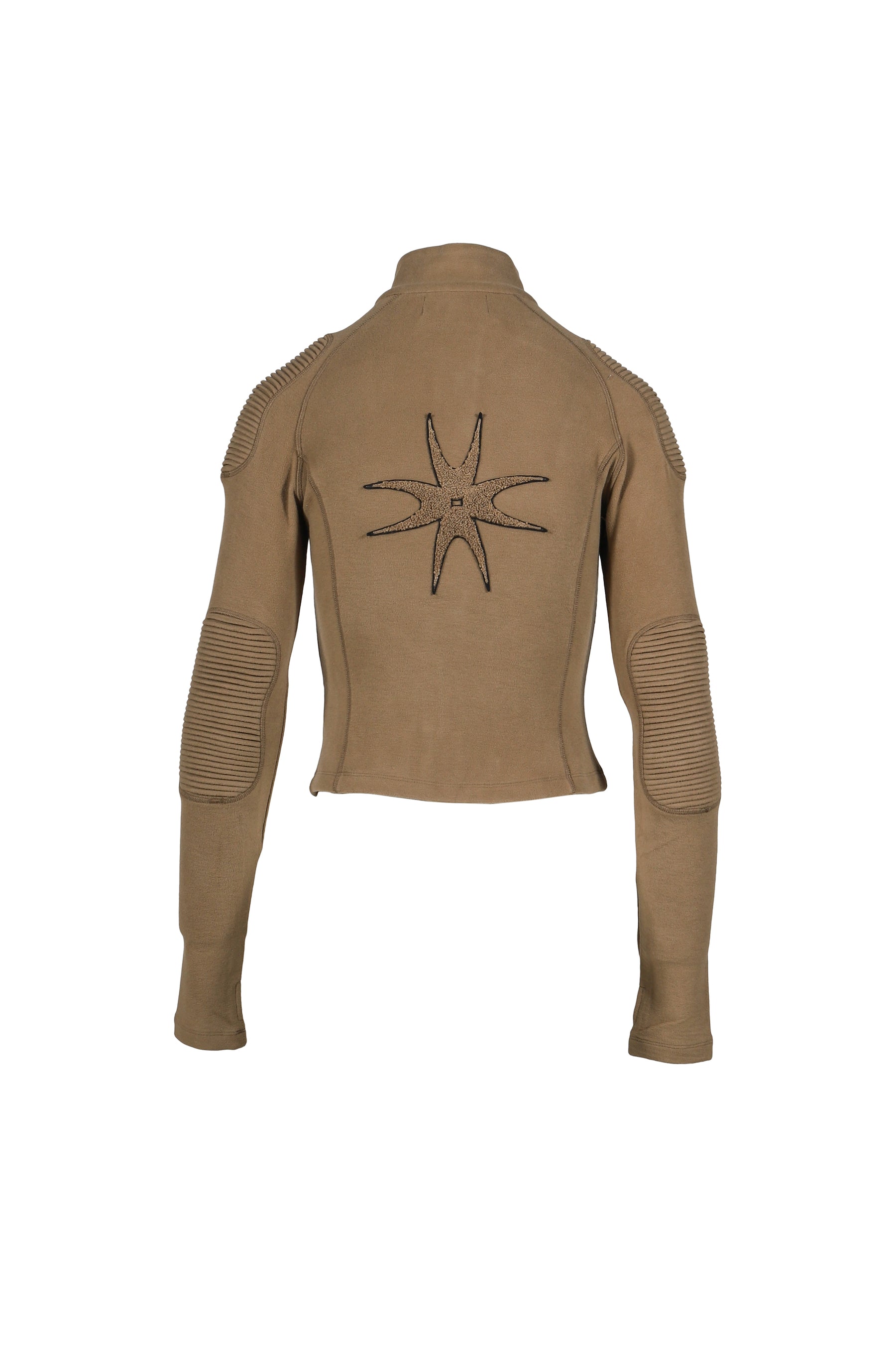 STARFISH PATCH BIKER JACKET / SAND