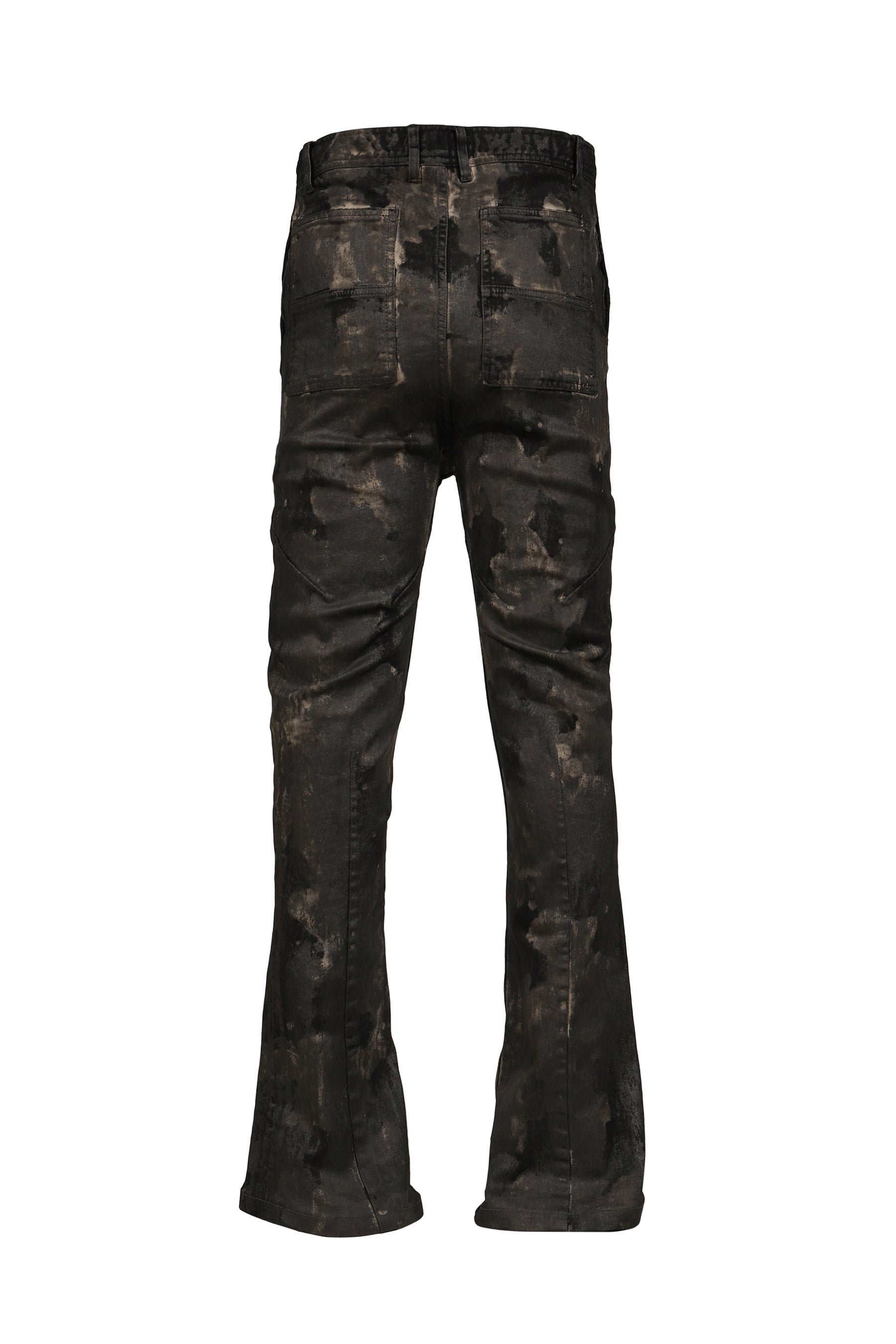 RUSTY WAXED FLARE CUT / RUSTY BLK