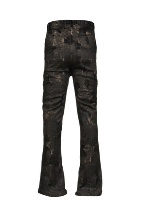 RUSTY WAXED FLARE CUT / RUSTY BLK