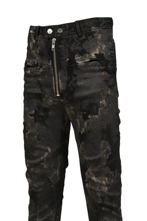 RUSTY WAXED FLARE CUT / RUSTY BLK