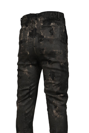 RUSTY WAXED FLARE CUT / RUSTY BLK