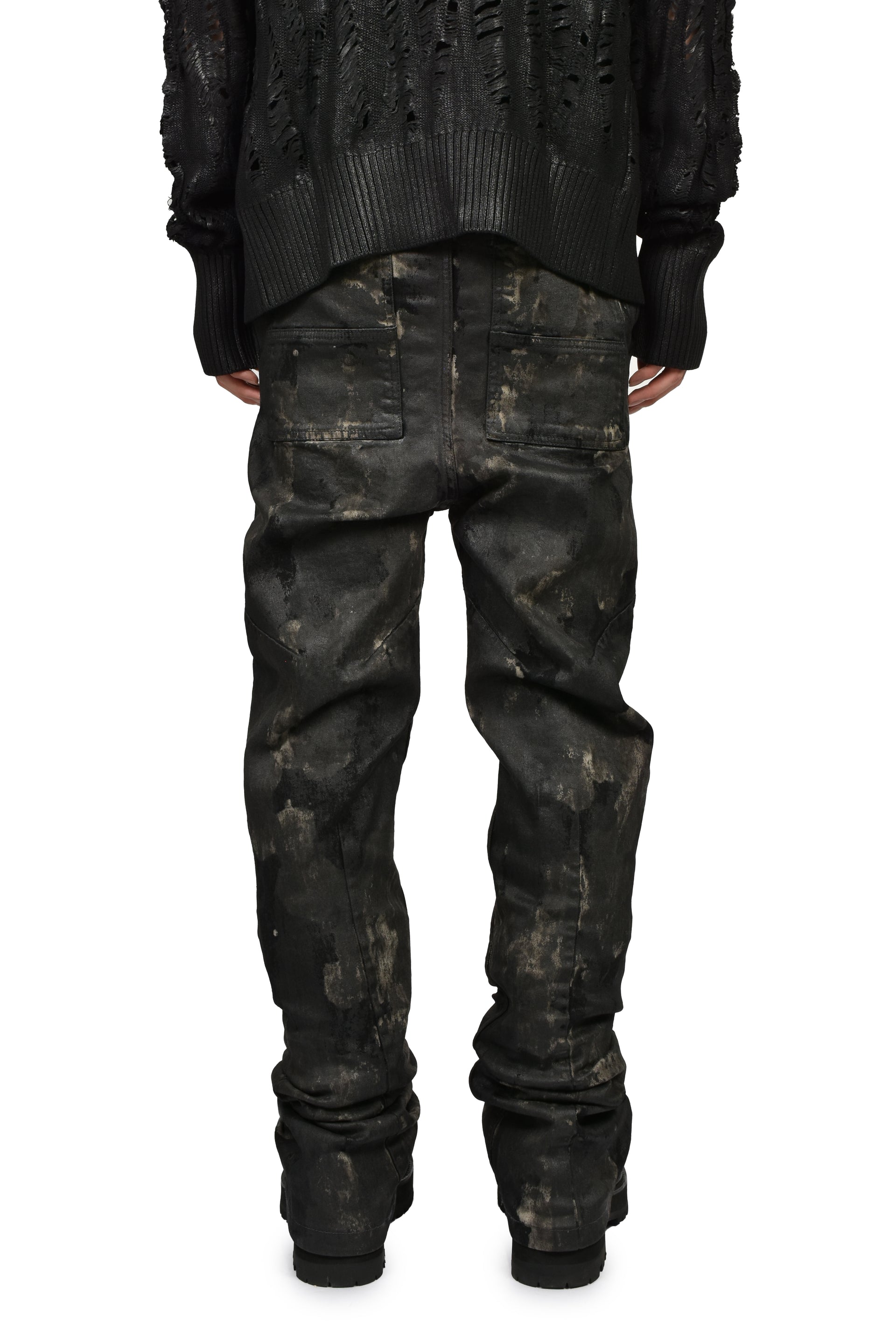 RUSTY WAXED FLARE CUT / RUSTY  BLK